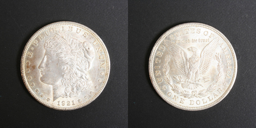 1921-P MORGAN SILVER DOLLAR