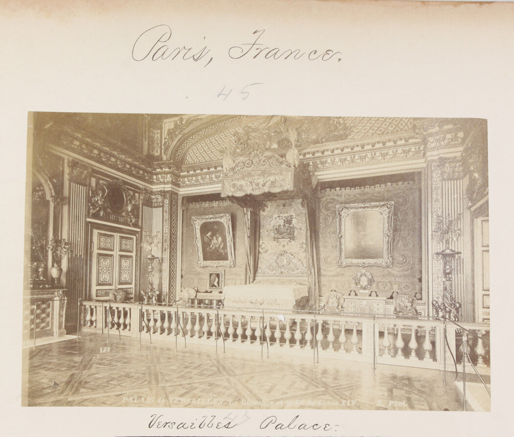 VERSAILLES PALACE INTERIOR. PARIS, FRANCE. 8x10 reprint