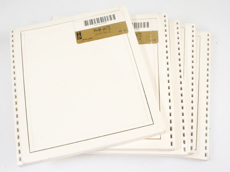 TAB PHOTO ALBUM 8X10 LEAVES 5 PACK OF 10 , 50 LEAVES
