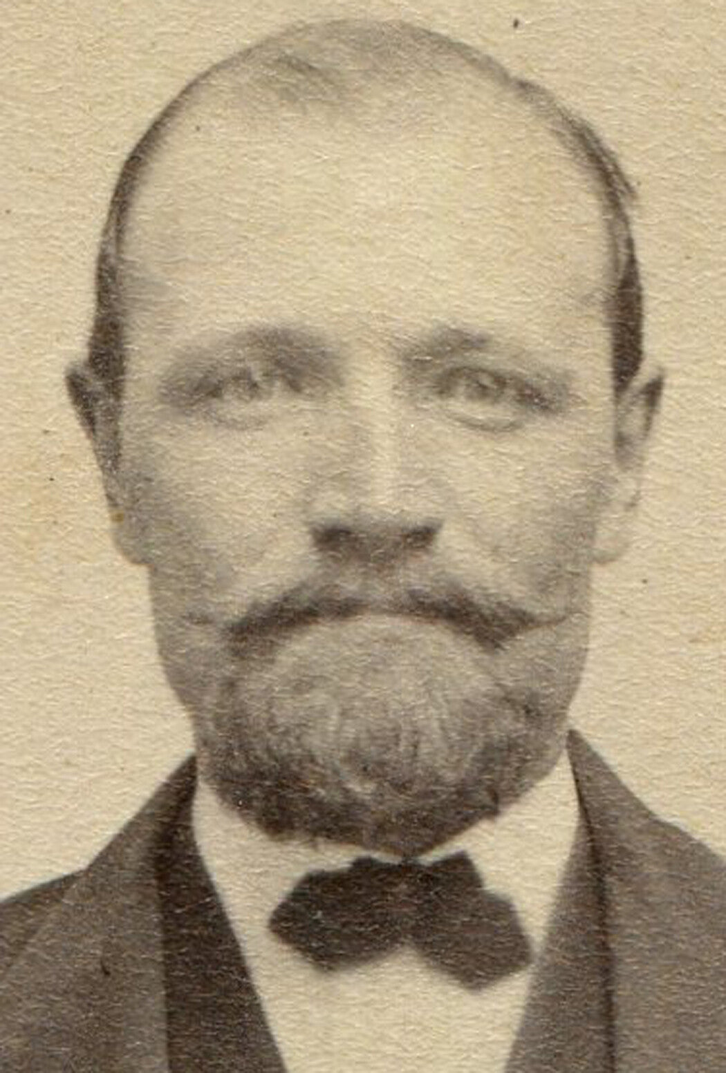CONFIDENT MAN, SEATED POSE. CDV. BOSTON, MASS.