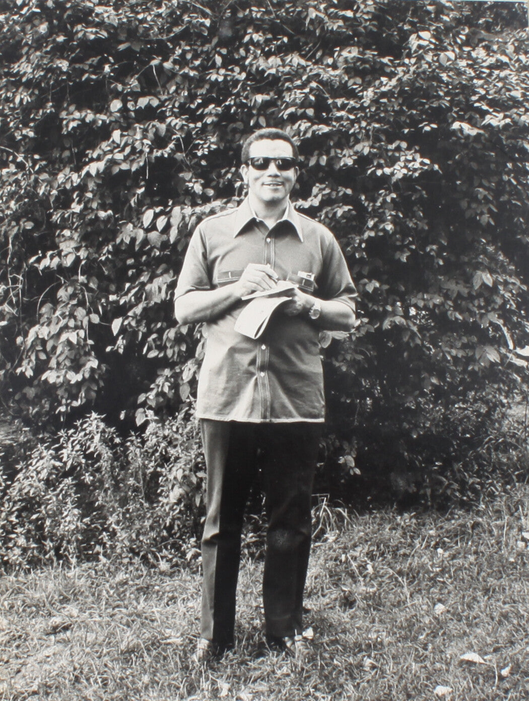 ART PHOTO COLLECTION, BLACK AND WHITE SILVER PRINTS,PARK SETTING, 1970s 16 SET.