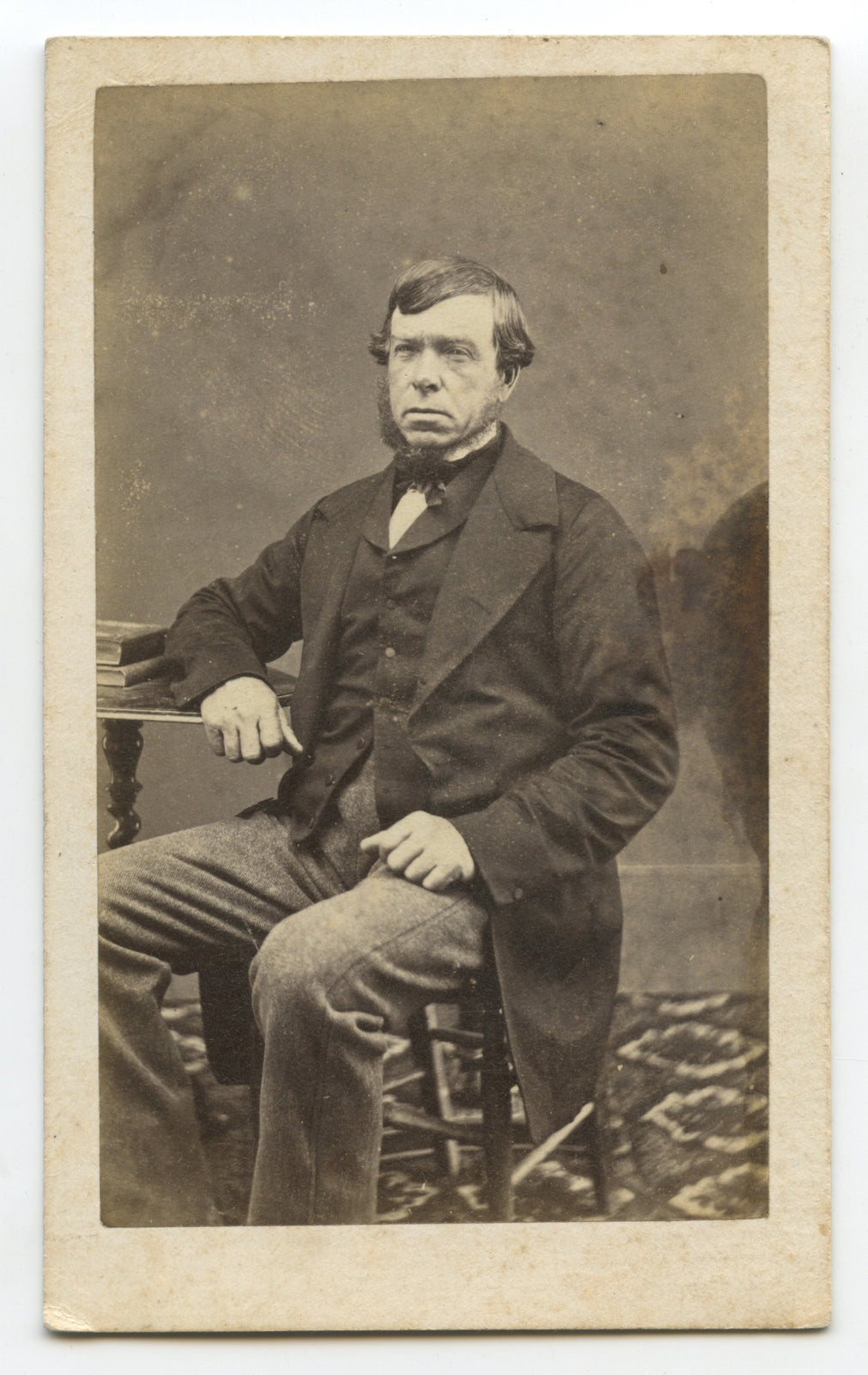 MAN FROM ADELAIDE, SOUTH AUSTRALIA, CDV PHOTO