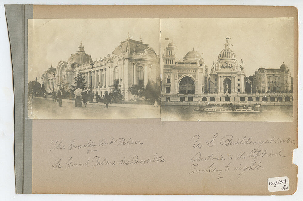 ART + ARCHITECTURE ORNATE PALACE INFO ON EACH UNDER 4 VINTAGE PHOTOS
