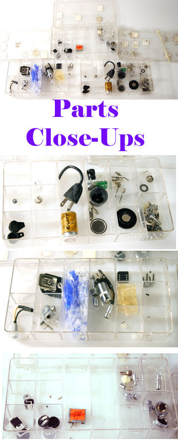 LOT OF MISC. CAMERA PARTS AND ACCESSORIES