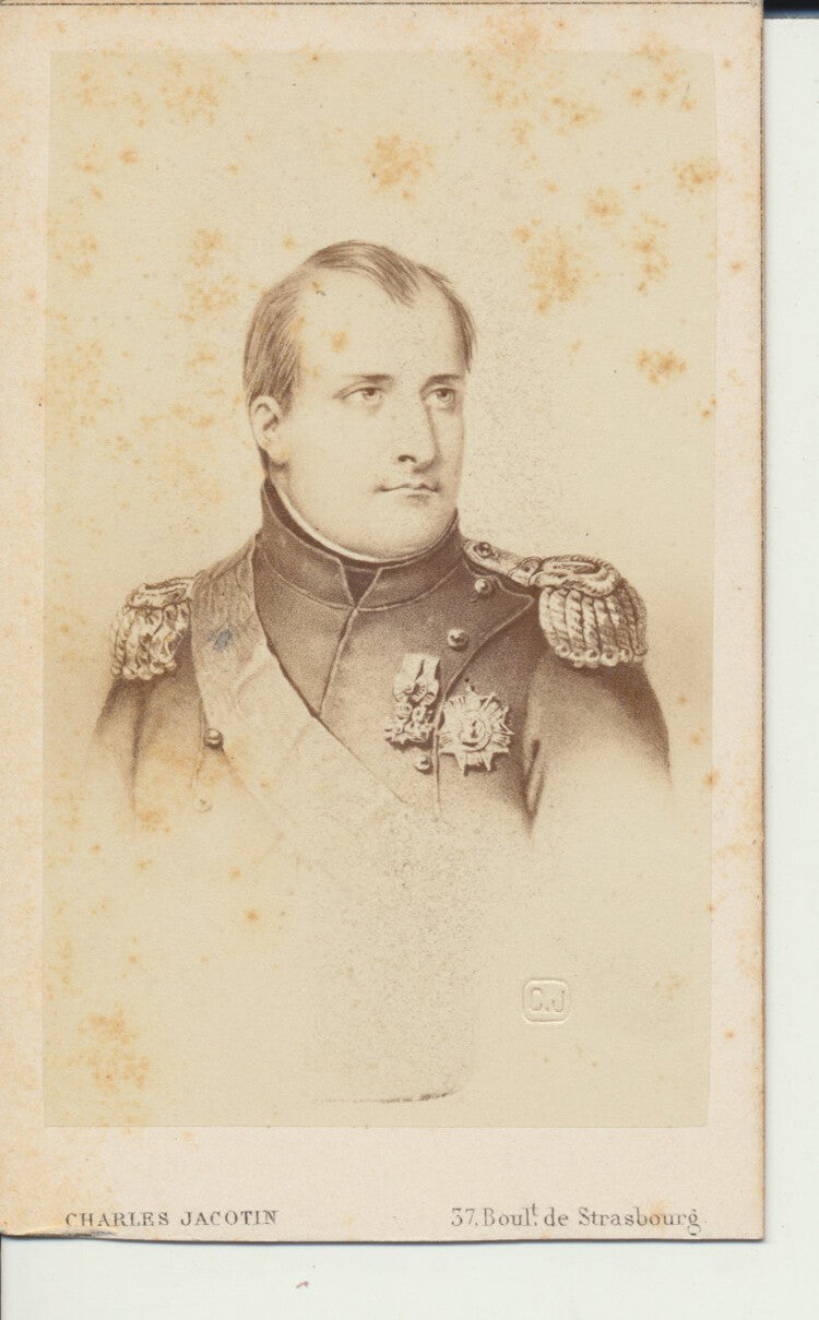 CDV PORTRAIT OF NAPOLEON 1ST