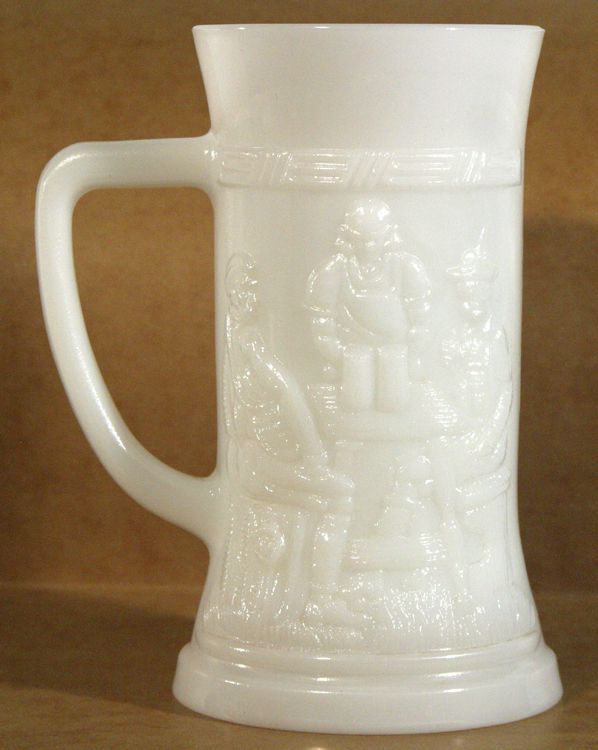 MILK GLASS STEIN