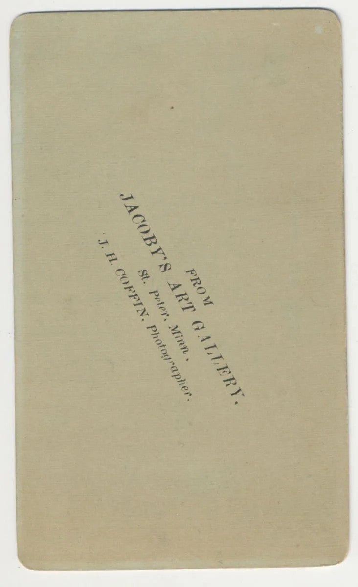 CDV Portrait Photo From The 1800s//Antique Sister Portrait//Scowl Faced Girls