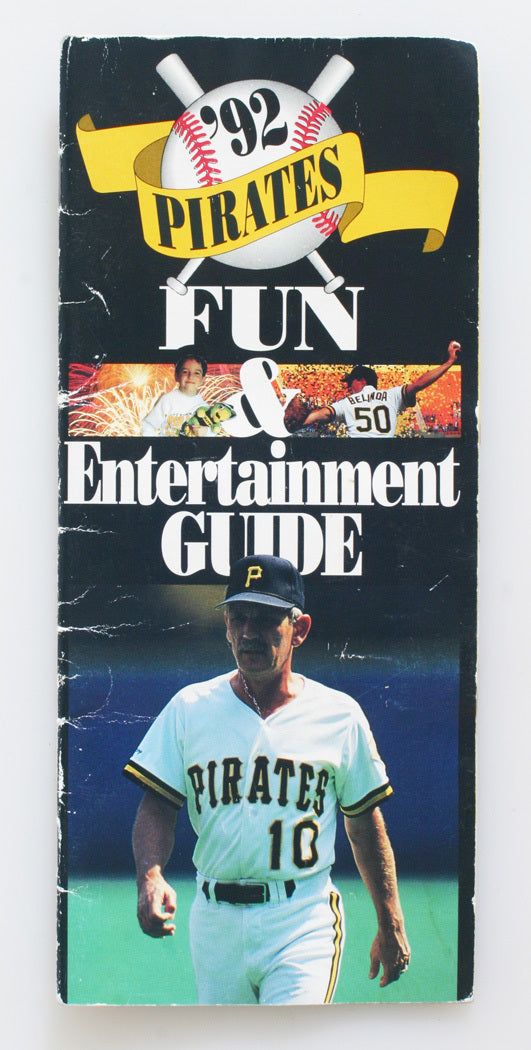 PITTSBURGH PIRATES FUN/ENTERTAINMENT GUIDE 1992