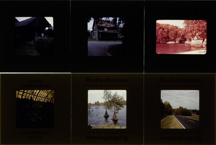 35MM SLIDES VARIOUS SUBJECTS FARM BUILDINGS RAILROADS KODACHROME/EKTACHROME
