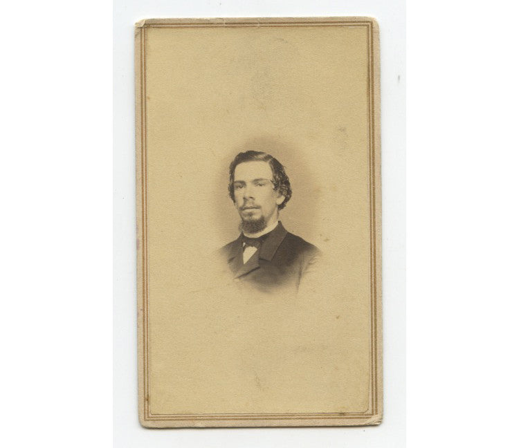 CDV STUDIO PORTRAIT MAN W/ GOATEE