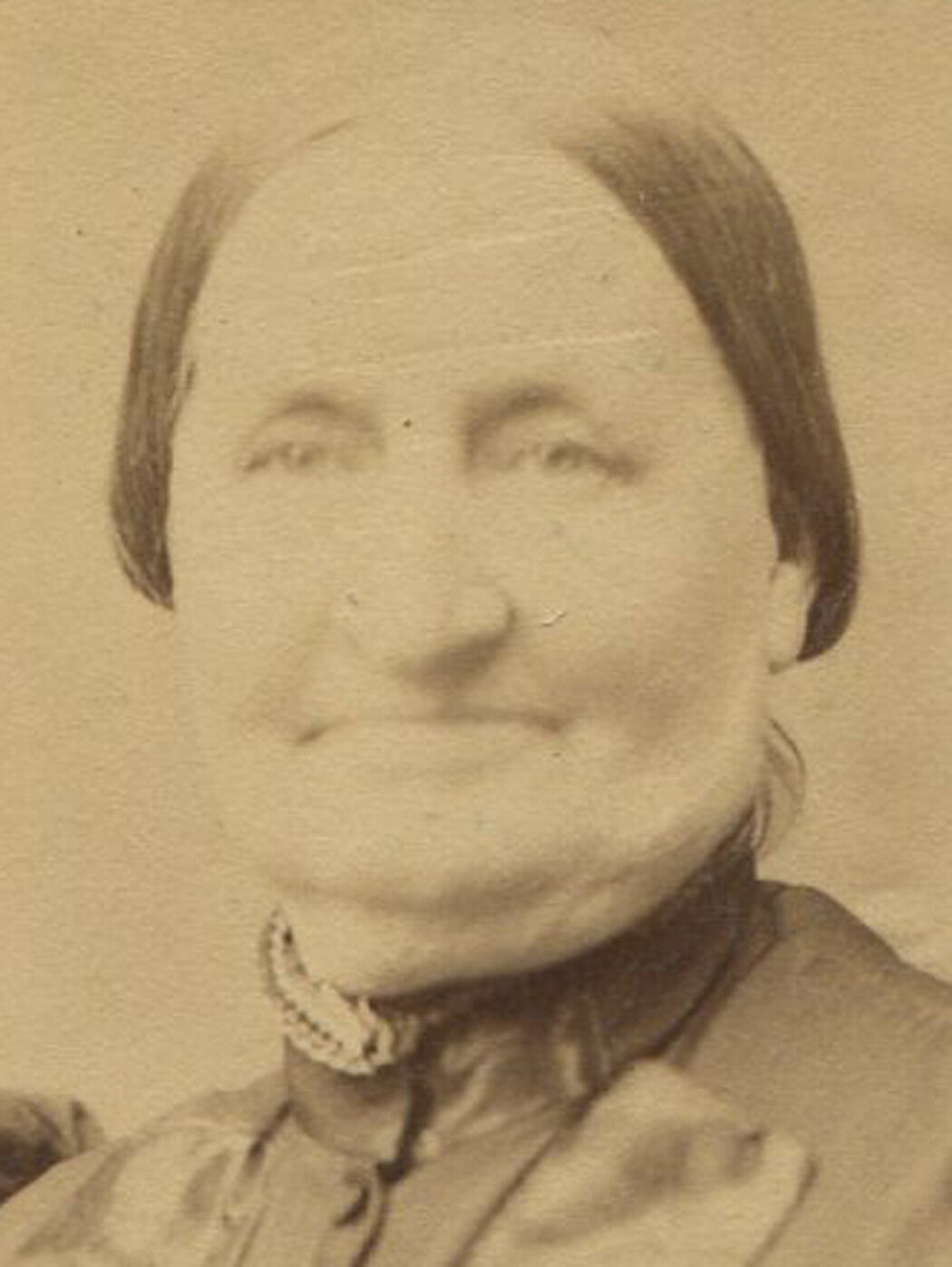 SMILING GRANDMA, SHE LOVES YOU A LOT. CABINET CARD. HARRISBURG, PA.