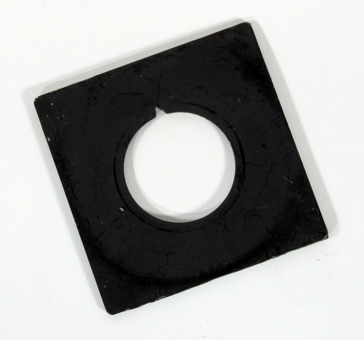 ENLARGER LENS BOARD 3 1/2 X 3 1/2