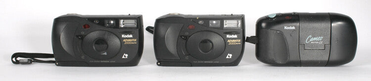 KODAK POINT AND SHOOT CAMERAS SET OF 3 FOR PARTS