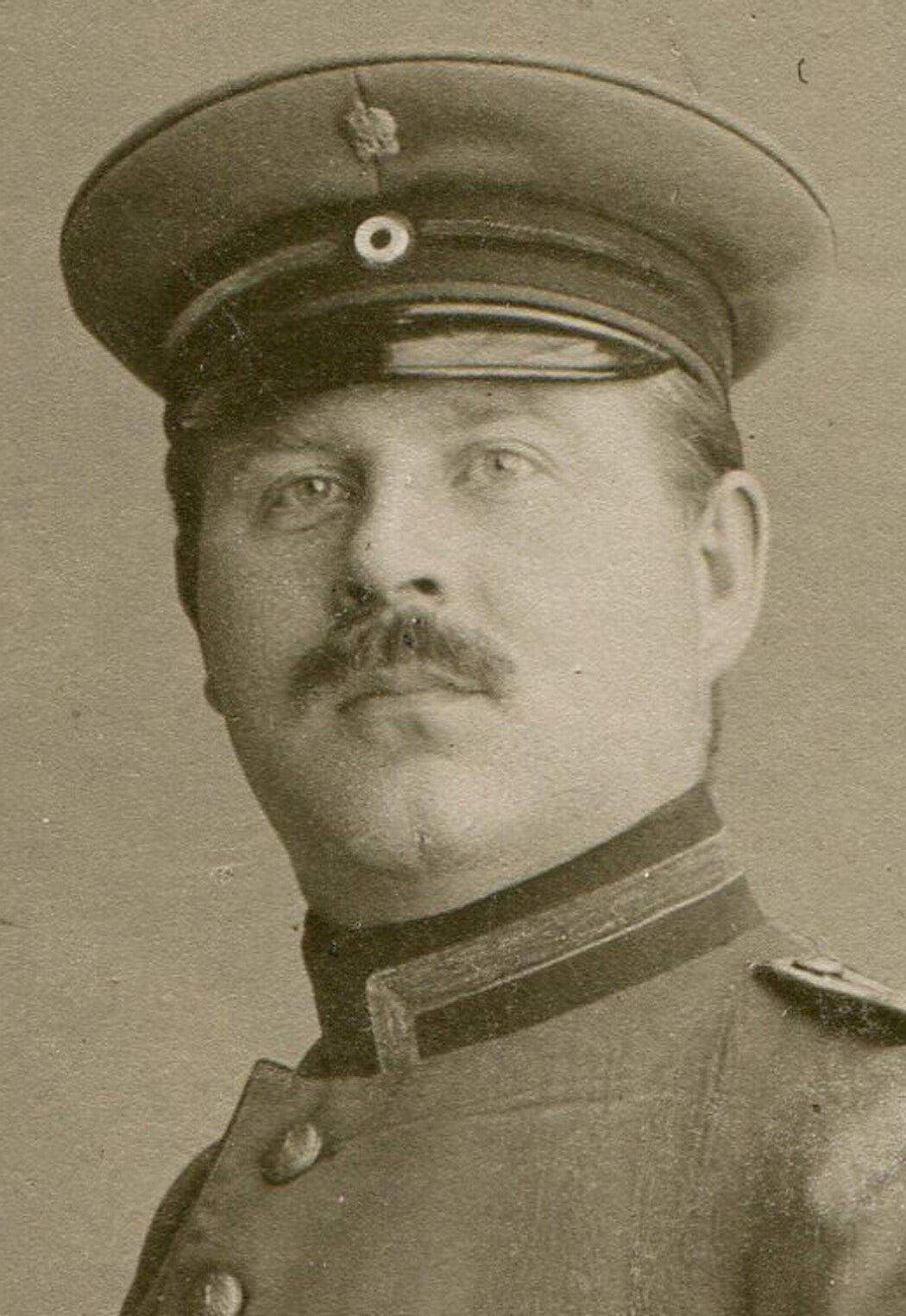 WWI ERA GERMAN SOLDIER. PHOTO DATED 1914. B W PHOTO.