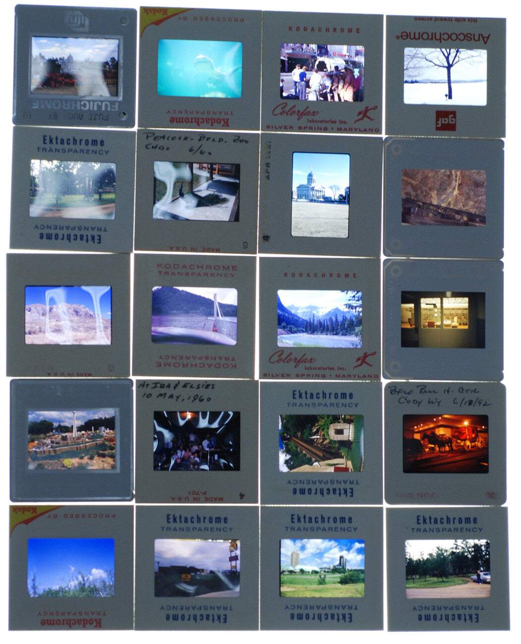AMERICANA, FAMILY LIFE. 300 PHOTO TRANSPARENCY SLIDES.