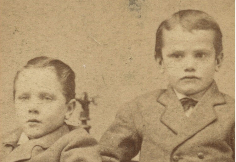 PITTSBURGH, PA, PHOTO 2 CUTE SMALL BOYS/BROTHERS