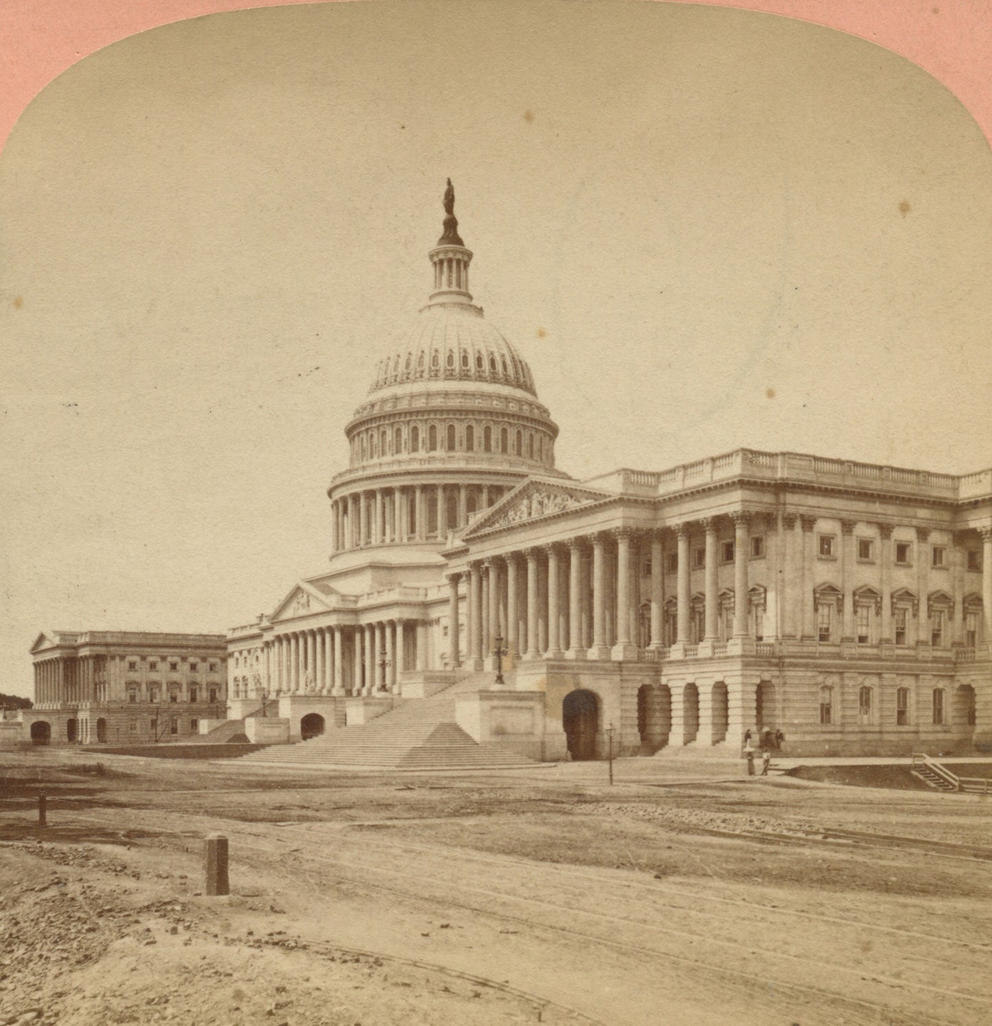 ARCHITECTURE, WASHINGTON DC, VINT PHOTO US CAPITOL