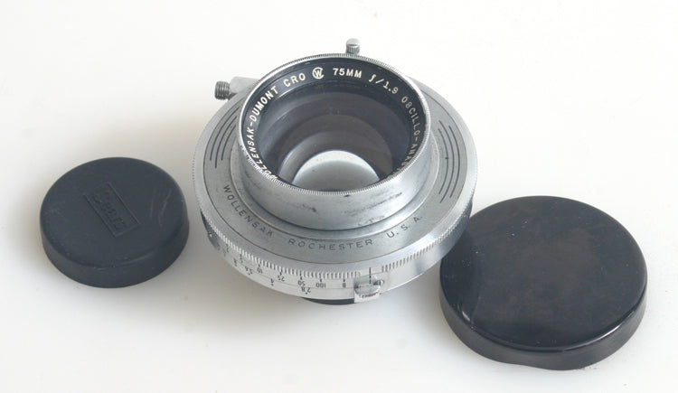WOLLENSAK-DUMONT CRO OSCILLO-ANASTIGMAT 75MM F/1.9