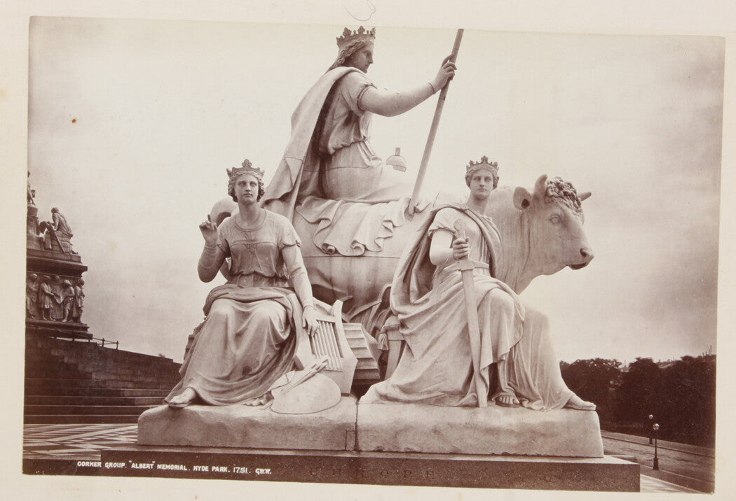 ALBERT MEMORIAL, HYDE PARK. LONDON, ENGLAND. 8x10 reprint