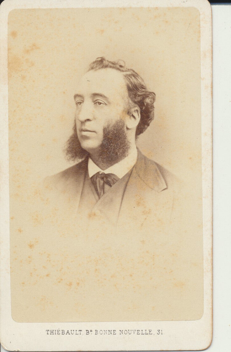 CDV PORTRAIT OF FRENCH STATESMAN JULES FERRY