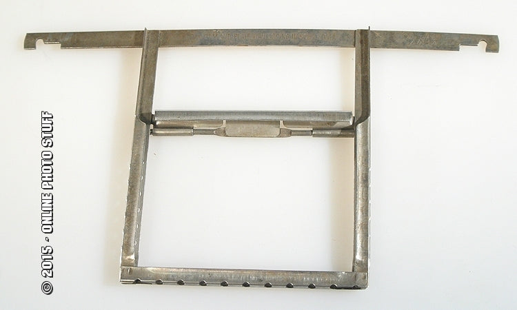 3.25 X 4.25 INCH STAINLESS STEEL FILM HANGERS, SET OF 5