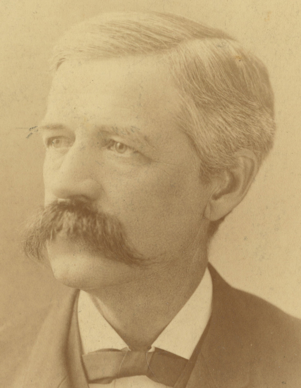 FROM COLUMBUS, OH, HANDSOME MAN W/ GREAT MUSTACHE, LAPEL PIN