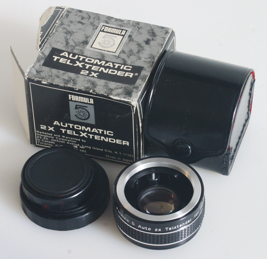 2X TELECONVERTER FOR PENTAX IN BOX WITH CASE/CAPS