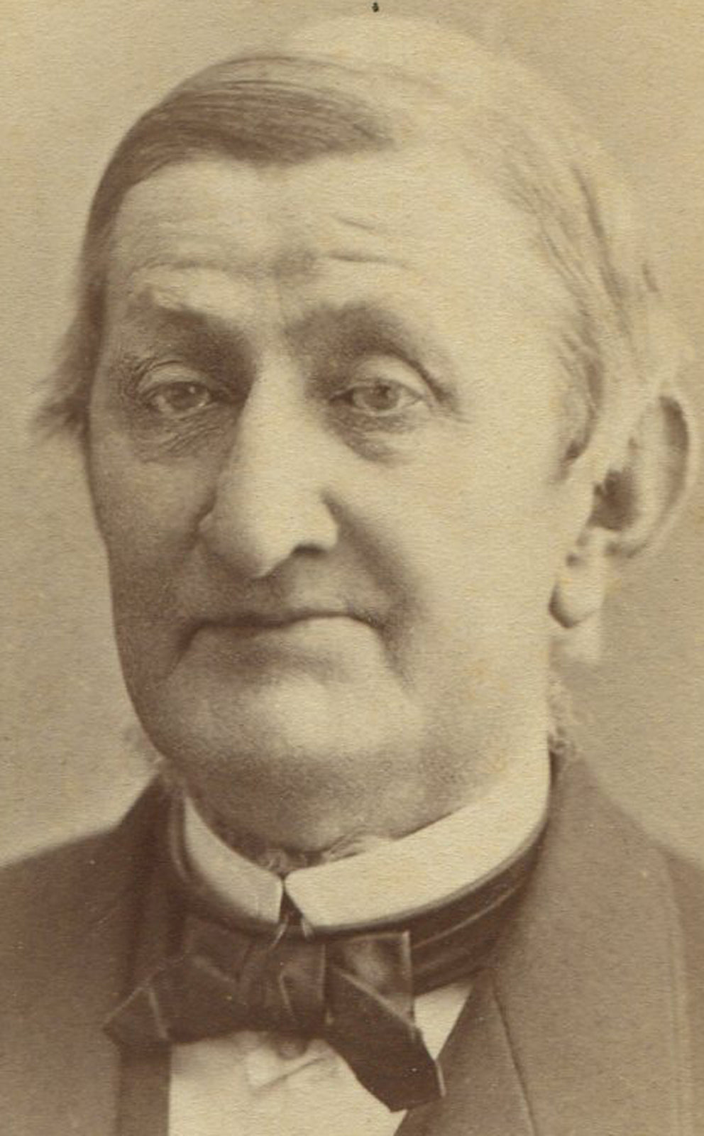 ARTHUR TREACHER LOOK A LIKE. CABINET CARD. NEWARK, N.J.