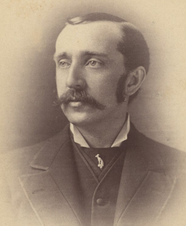CDV PORTRAIT OF MAN FROM LEISHEAR FAMILY ALBUM - NAME ON BACK