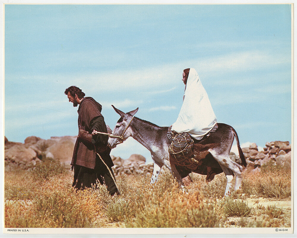 KING OF KINGS 8X10 COLOR MOVIE STILL SET OF 2