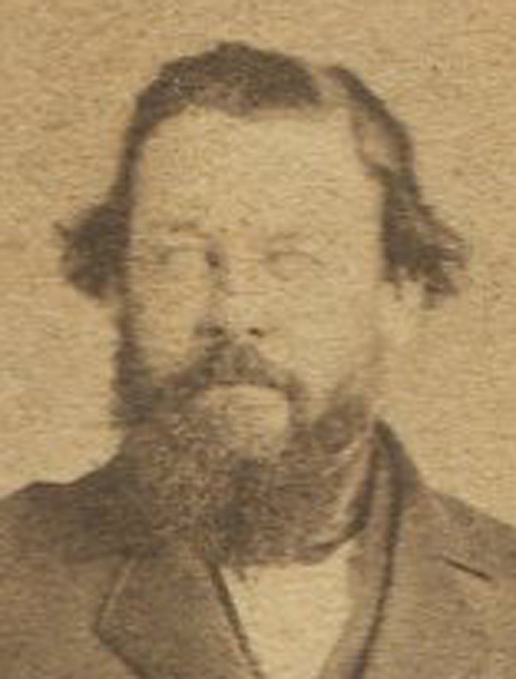 JOHN MORGAN, OWNER MORGANS HALL CAMDEN, N.J. TINTED CDV. PHILADELPHIA, PA.