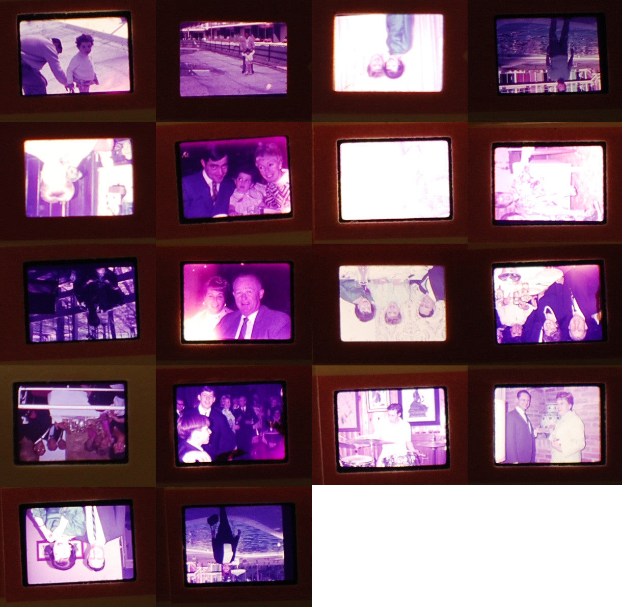 MINOX, VINTAGE SLIDES, GROUP OF 18