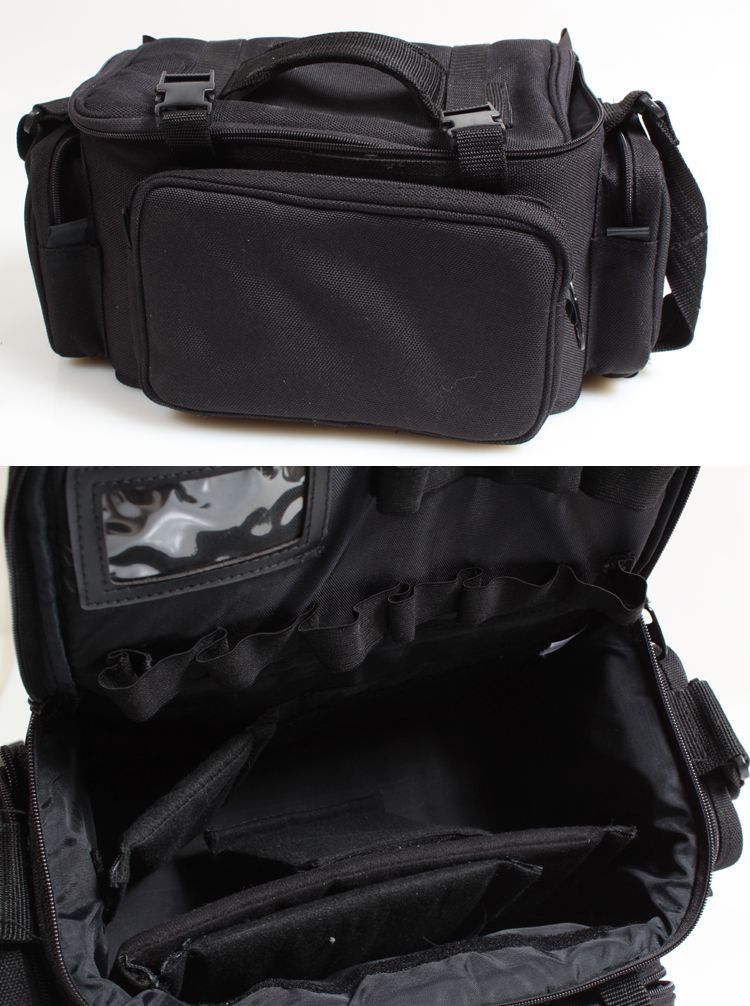 CAMERA BAG BLACK W/SHOULDER STRAP