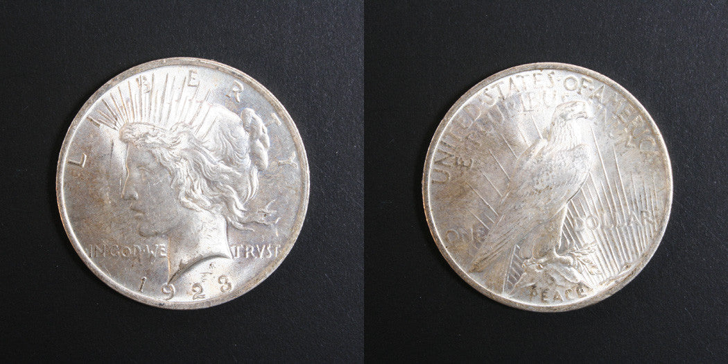 1923 PEACE SILVER DOLLAR