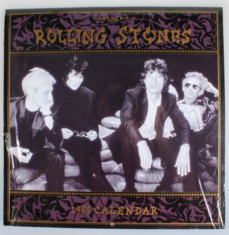 ROLLING STONES 1999 CALENDAR NEW OLD STOCK