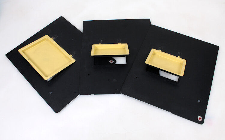 Saunders Omega Masks for Darkroom Enlarger Easel Set of 3