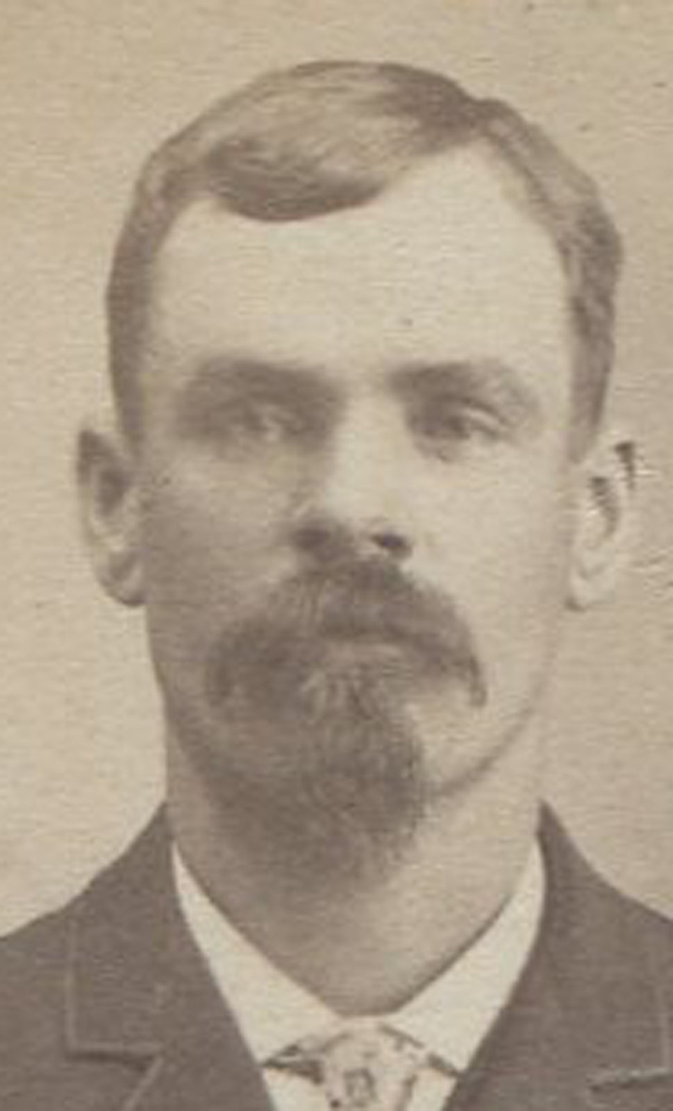Vintage Cabinet Card Portrait: Man with Hat & Walking Stick, Confident Gaze, Oil City PA Photo