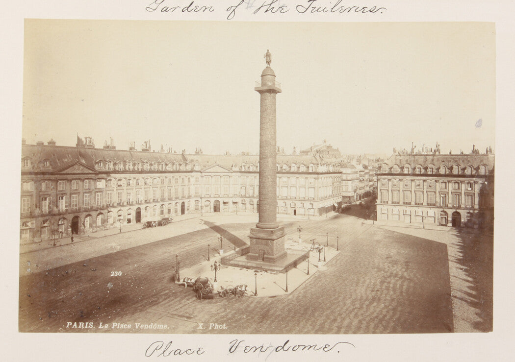 VENDOME PALACE, PARIS, FRANCE. 8x10 reprint