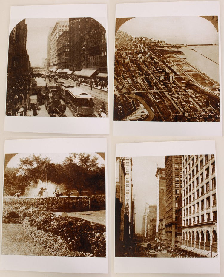 11X14 PHOTOS OF EARLY 1900S NEW YORK CITY - REPRINTS