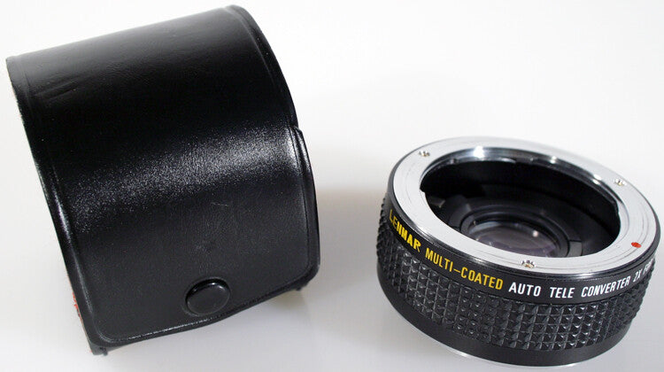 AUTO TELECONVERTER 2X FOR YASHICA FR W/ CASE