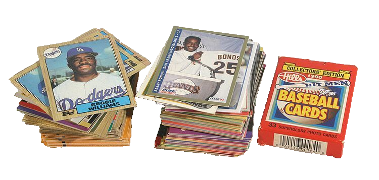 LARGE LOT OF BASEBALL CARDS, 120+