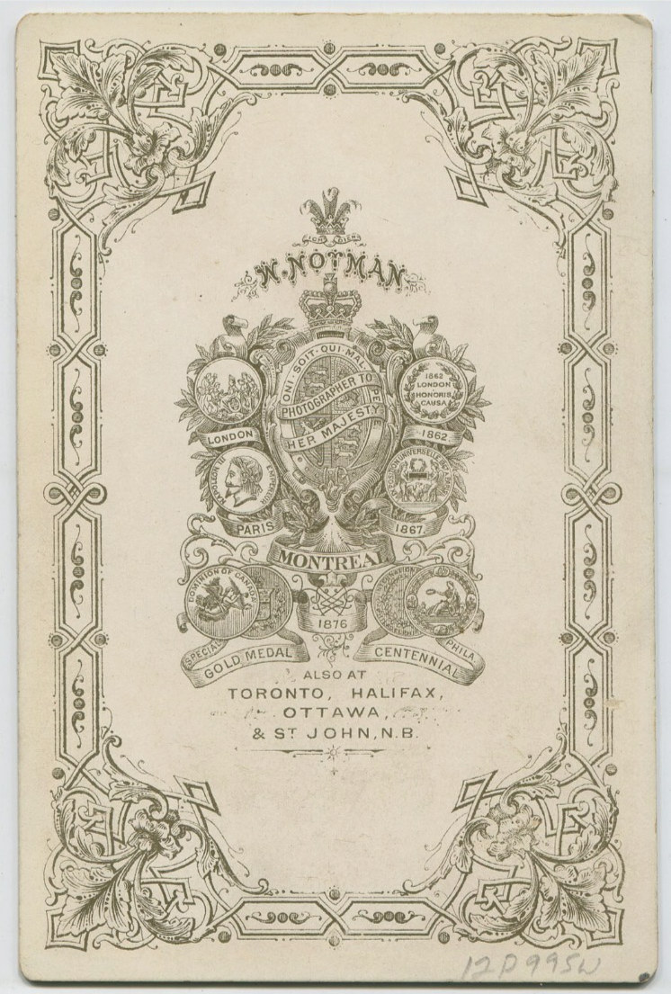 Ice Palace at Montreal Winter Carnival, Canada Cabinet Card