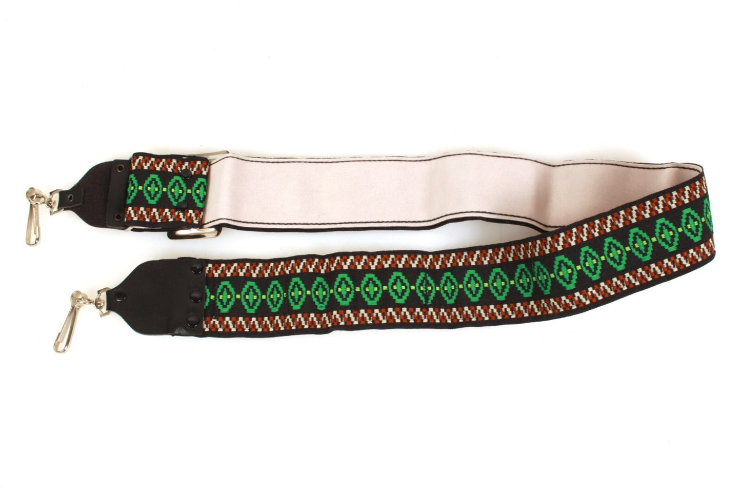 Vintage Embroidered Camera Strap - 2in Wide, 40in Long, Adjustable, 1960s Style