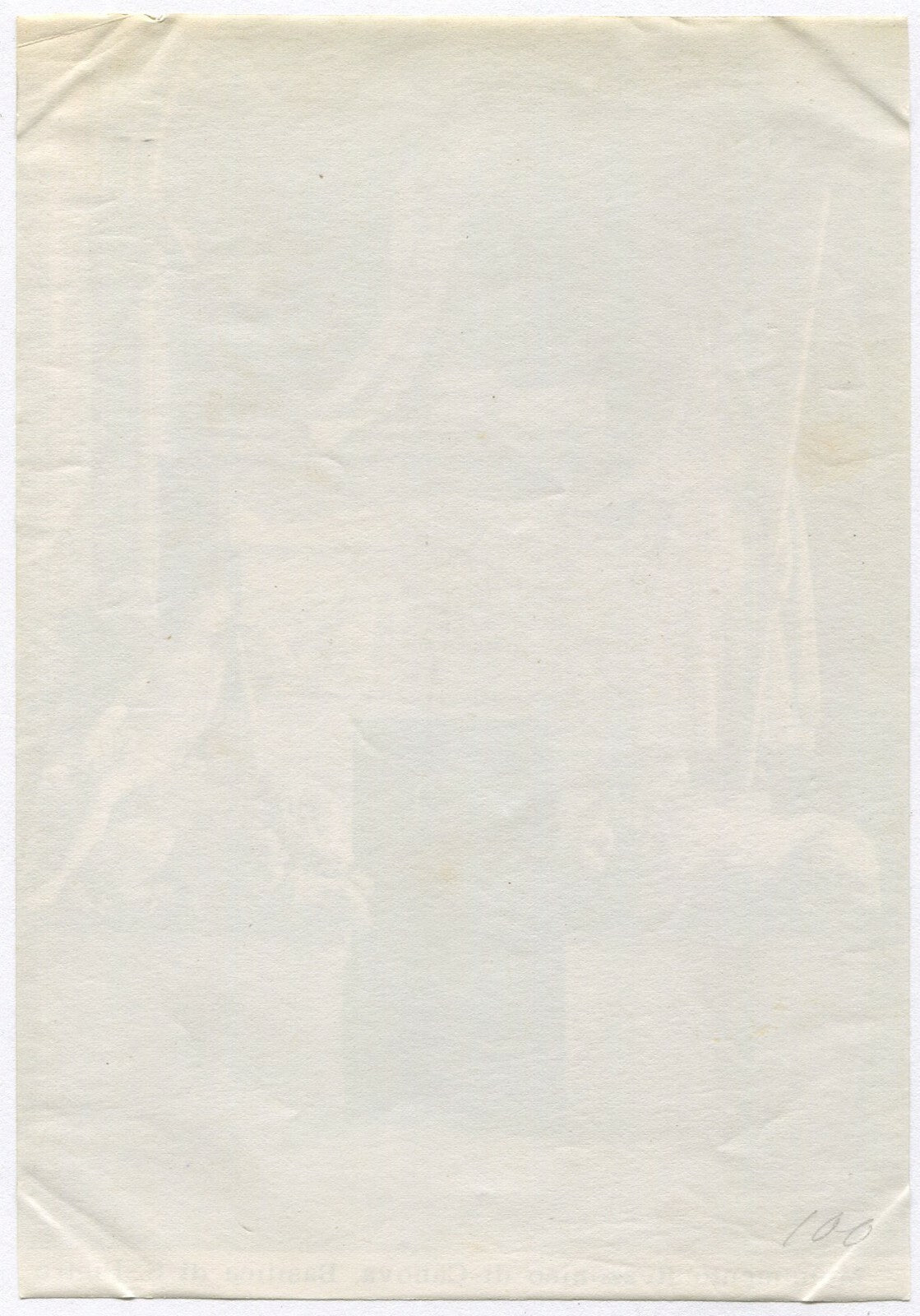 Vintage 4x5 Unmounted Albumen Photo - Mausoleum Inside St Peter's Basilica, Original Authentic