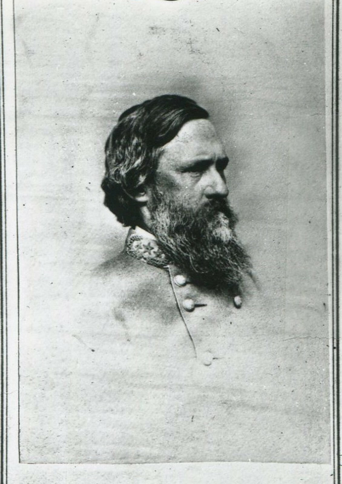 Premium Vintage Civil War General David Addison Weisiger CSA - 8x10 Reprint Photo, Historic Confederate Portrait