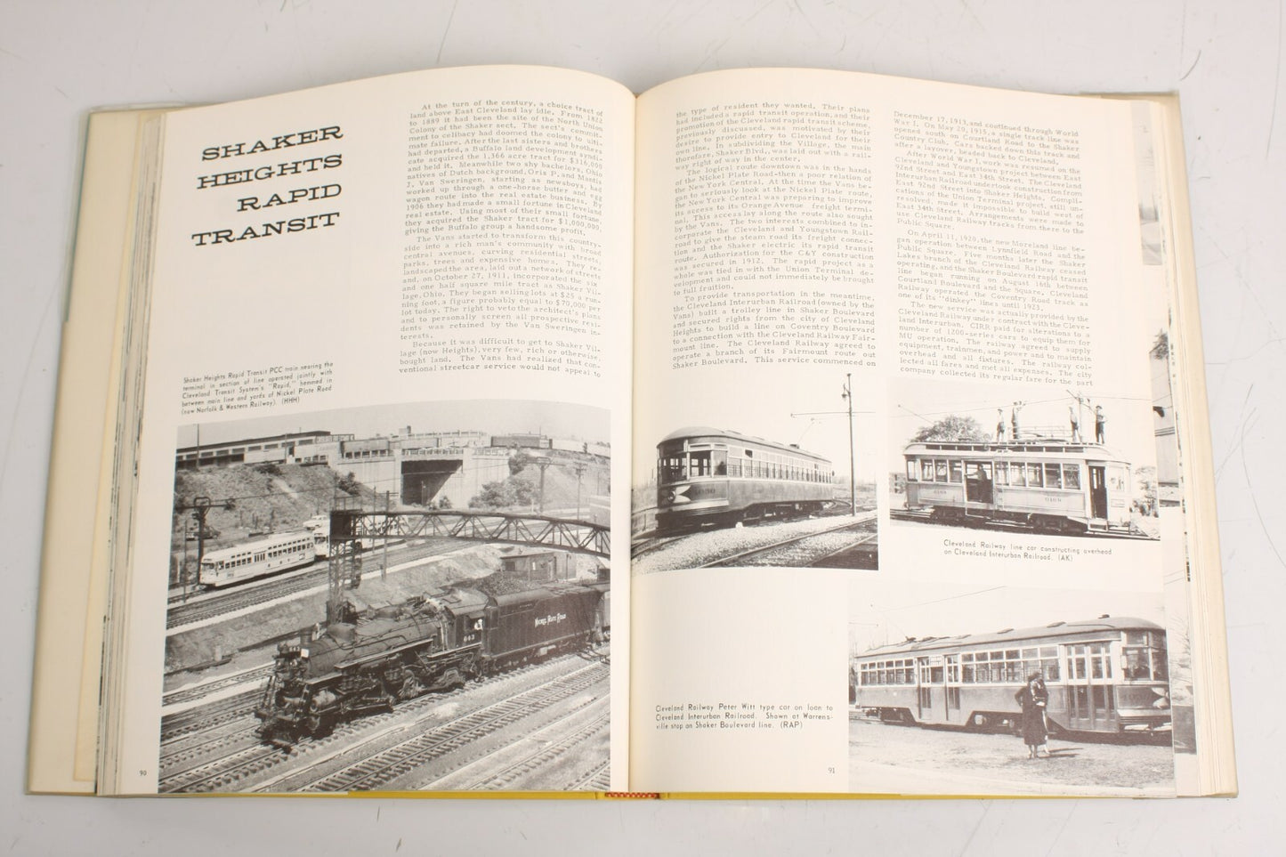 Vintage Electric Railways of Northeastern Ohio - Bulletin 108, Central Electric Railfans Assoc., 1965, 398pp