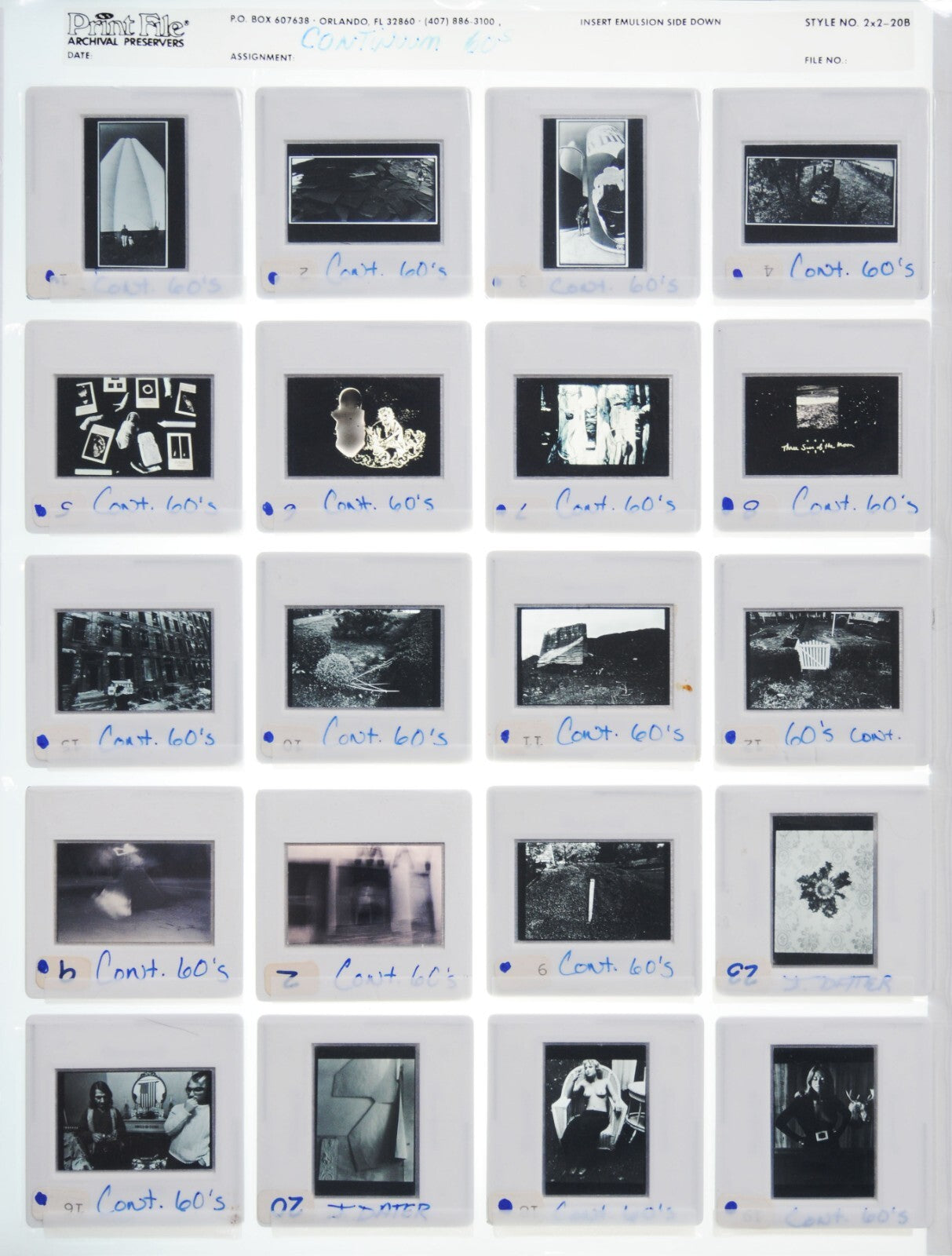 Judy Dater Fine Art Photography 35mm Slide Lot of 20