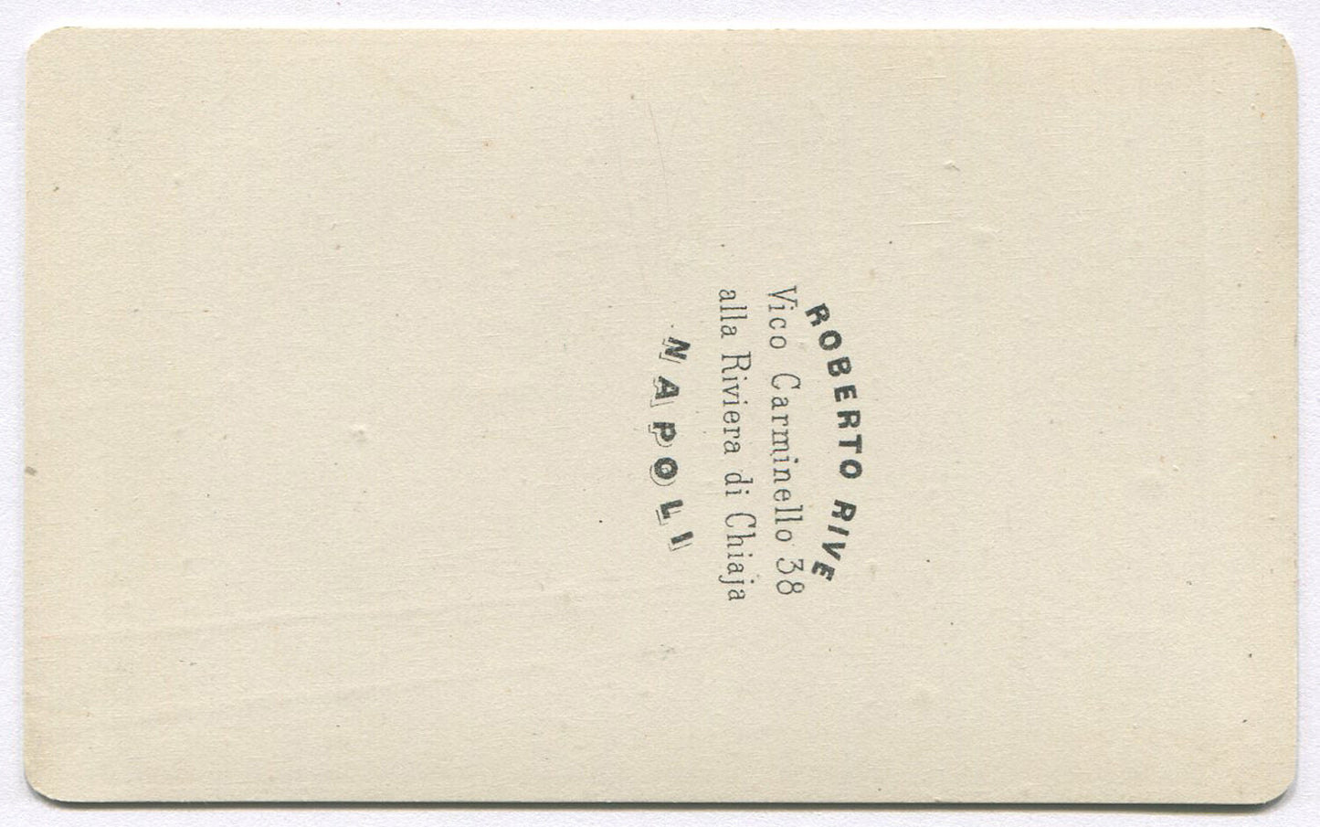 NAPOLI DA SOPRA LA TOMBA DI VIRGILIO. CDV.