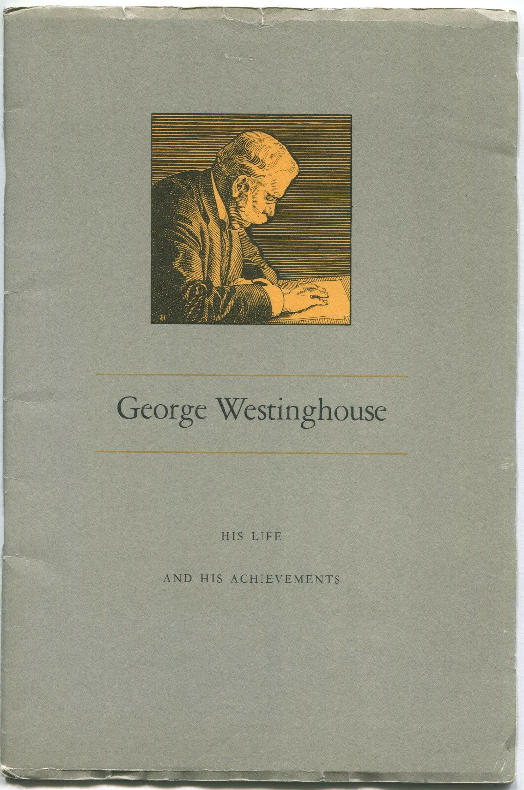 GEORGE WESTINGHOUSE PAMPHLETS. 4 SET. VINTAGE.