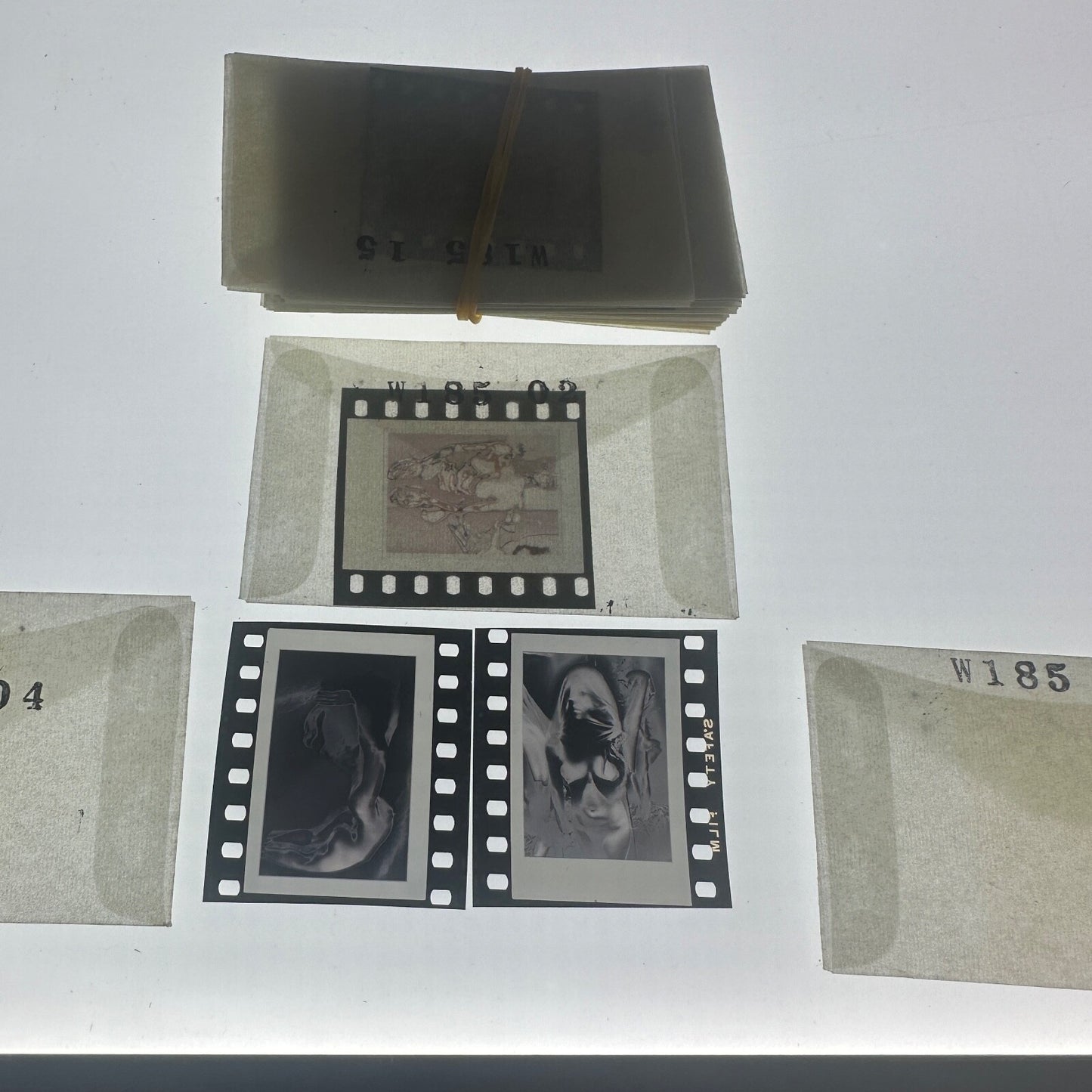 Professional Photography Lot of "Todd Walker" 35mm UNMOUNTED B&W Slides (x35)